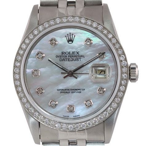 smooth bezel for mens vintage rolex 36mm|rolex diamond bezel price.